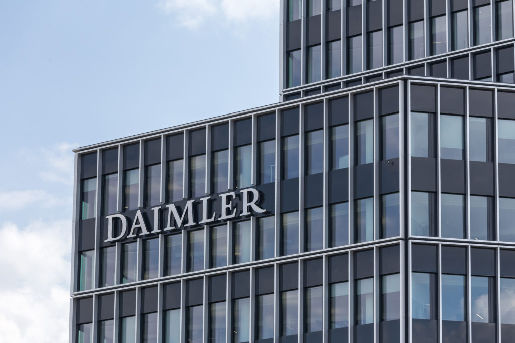 stuttgart, Baden-Wurttemberg/germany – 21 08 18: daimler central factory stuttgart germany