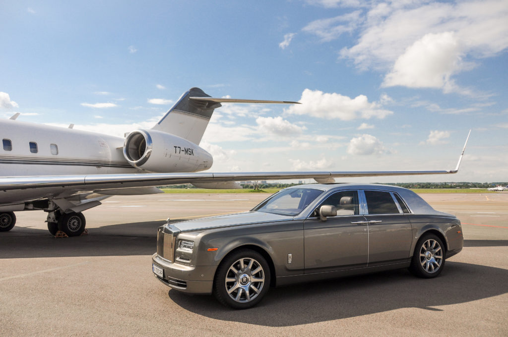 London, UK-7 MAY, 2020: Very expensive luxury Rolls Royce Phanto